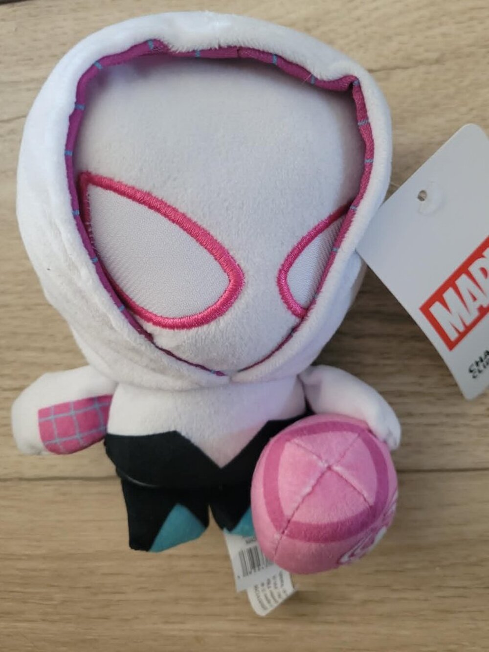 new ruz MARVEL GHOST SPIDER GWEN STACY EASTER character CLIP plush superhero